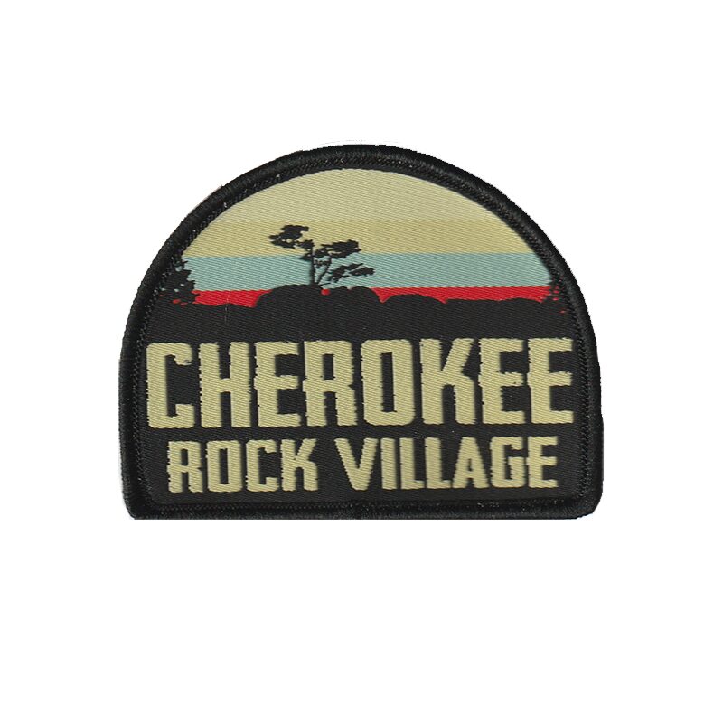 Cherokee Rock Village Iron-on Patch